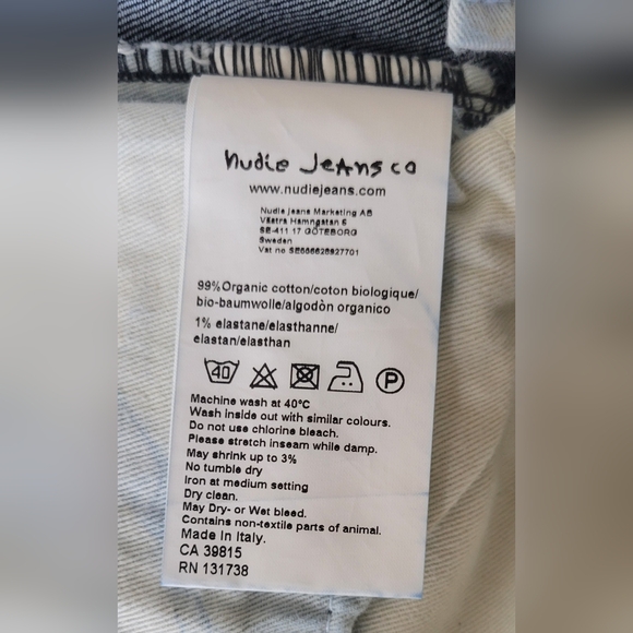 COPY - Nudie Jeans, high rise, straight cut - Picture 8 of 9